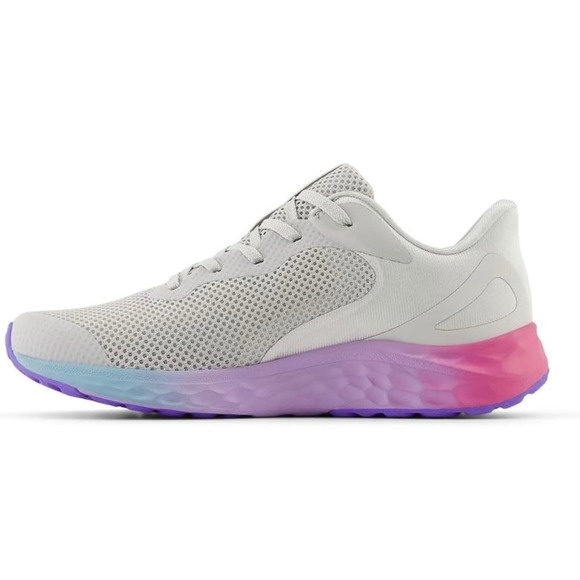 New Balance Fresh Foam Arishi v4 Grey Pink Blue Running Shoes GPARIGR4 Kids6 - Picture 4 of 6